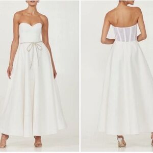 Helsi Grace Strapless White Dress